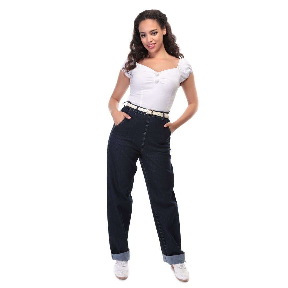 Siobhan Jeans black denim - UK 12